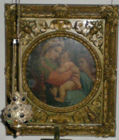Painting in Side Altar