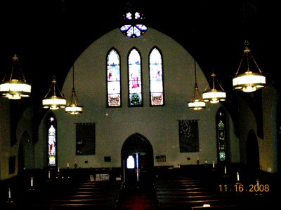 Rear of Church